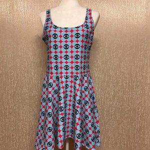 Hayley Elsaesser Patterned Sleeveless Dress (L)